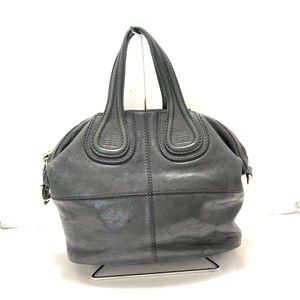 Givenchy Nightingale Handbag Leather Black